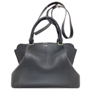 Cartier C de 2-way tote bag, calfskin, women's.